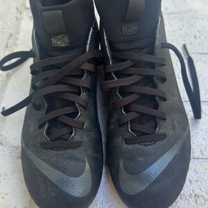 Nike Black and Gray Kids Athletic Shoes